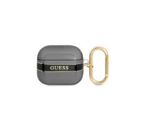 Guess TPU Printed Stripe Case for Airpods 3 Black