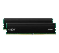 Crucial Pro OC 32GB Kit (2X16GB) DDR5-6400 UDIMM CL38 Black