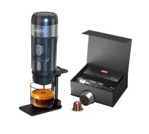Portable 3-in-1 coffee maker with 15 bar pressure with adapter and case 80W HiBREW H4-premium NEW