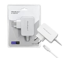 Qoltec Charger | 65W | 5-20.3V | 2-3.25A | USB type C | PD | Laptop | Smartfon | White