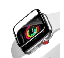 Baseus 5D SGAPWA4-E01 Aizsargstikls Pilnam Ekrānam Apple Watch 1 | 2 | 3 38 mm Melns