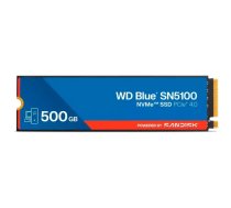 SSD POWERED BY SANDISK Blue SN5100 500GB M.22280 PCIe Gen4x4 NVMe QLC 3D