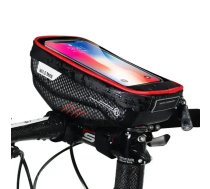 WILDMAN traveling bag for bike handlebars with zipper E1 1L ( 4 "- 7" ) black