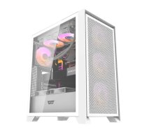 Computer case Darkflash DRX70 MESH + 4 RGB fans (white)