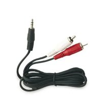 GSC (1949318) 3,5mm stereo spr| 2RCA spraudņi