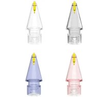 Stylus tips 4smarts Lucid for Apple Pencil 1st gen./2nd gen./USB-C/Pro 4pcs multicolor