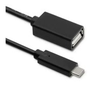 Qoltec Cable USB 3.1 Type C male | USB 3.0 type A female | 0.25M