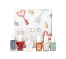 Discovery Set Essie: Nail Enamel, Vegan, Glossy Shine Finish, Nail Polish, 99, Mint Candy Apple, 13.5 ml + Expressie Air Dry, Nail Polish, 13.5 ml + Gel Couture, Nail Polish, Rock the Runway, 13.5 ml + Essie, Nail Polish, Ballet Slippers, 13.5 ml + Gel Couture, Top Coat, Nail Strengthening Lacquer, 13.5 ml + Cuticle Care, Apricot Oil, Hydrating, Conditions, Nail Cuticle Oil Treatment, 13.5 ml