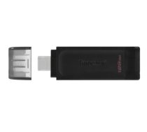 Kingston pendrive 128GB USB-C DT70 black