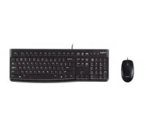 Klaviatūra + Pele Logitech Desktop MK120 USB