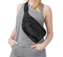 Wozinsky WSB-W1 unisex shoulder bag with adjustable strap, waterproof - black