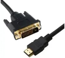 Kabelis Brackton DVI - HDMI 2K 60Hz 1m