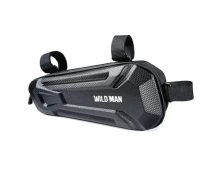 WILDMAN traveling bag under the bike frame with zipper 1,8L XT9 black
