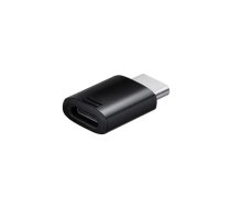 Samsung GH98-41290A Universāls Adapteris Micro USB uz Type-C USB Savienojums Melns (OEM)