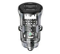 USAMS C31 CC162 automašīnas lādētājs | 15W | QC | USB-A | melns