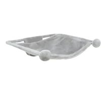 Guļamtīkliņš : Trixie Hammock for wall mounting, 42 × 41 cm, grey