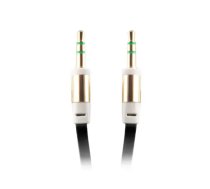Forever HQ AUX vads 3.5 mm -> 3.5 mm 90 cm Melns