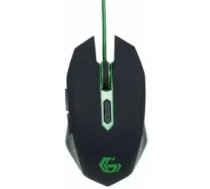 Gembird Spēļu Datora Pele ar Papildus Pogām 2400 DPI USB Zaļa