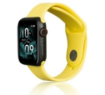 Beline pasek Apple Watch Silicone 38|40|41mm żółty |yellow