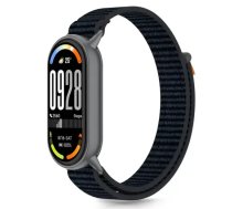 TECH-PROTECT NYLON STRIPE XIAOMI SMART BAND 8 | 9 | 10 | NFC BLACK|ORANGE