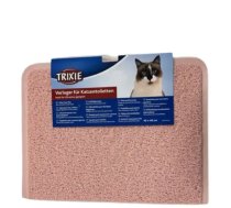 Kaķu tualetes paklājs - Trixie Cat litter tray mat, PVC, 40 × 60 cm pink