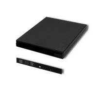 Qoltec External USB 2.0 9.5mm SATA Optical Drive Case