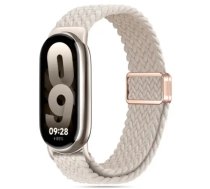 Tech-Protect NylonMag Strap for Xiaomi Smart Band 8 | 9 | NFC - Beige
