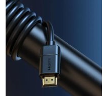 Baseus HDMI 2.0 kabelis 4K 60 Hz 3D HDR 18 Gbps 1 m melns (CAKGQ-A01)