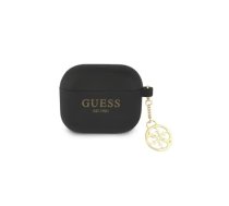 GUA2LSC4EK Guess 4G Charm Silicone Case for Airpods 1|2 Black