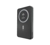 Dudao K14S Magnetic Power Bank 20W 5000mAh 1x USB-A 1x USB-C - Black