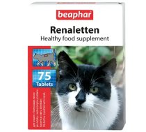 Vitamīnizēta papildbarība : Beaphar Renaletten, 75gab, kaķiem ar nieru slimībām