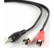 Kabelis Gembird 3.5mm Jack -2x RCA 5m