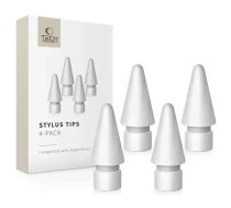 TECH-PROTECT STYLUS TIPS 4-PACK APPLE PENCIL WHITE