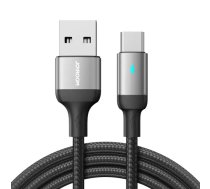 Joyroom USB cable - USB C 3A for fast charging and data transfer A10 Series 1.2 m black (S-UC027A10)