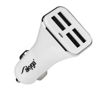 Akyga AK-CH-09 automašīnas lādētājs | 34W | USB-A | balts