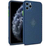 Fusion Breathe Case Silikona Aizsargapvalks Priekš Samsung G980 Galaxy S20 Zils