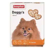Vitamīnizēta papildbarība - Beaphar, Doggy's Biotin, 75 tabl.
