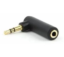 Gembird 3.5 mm stereo audio right angle adapter 90 degrees
