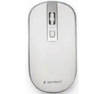 Gembird Wireless Optical Mouse White | Silver