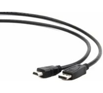 Gembird DisplayPort-HDMI kabelis 1.0m melns