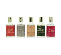 Set 4711: Acqua Colonia Lychee & White Mint, Eau De Cologne, Unisex, 8 ml + Acqua Colonia Myrrh & Kumquat, Eau De Cologne, Unisex, 8 ml + Acqua Colonia White Peach & Coriander, Eau De Cologne, Unisex, 8 ml + Acqua Colonia Blood Orange & Basil, Eau De Cologne, Unisex, 8 ml + Acqua Colonia Pink Pepper & Grapefruit, Eau De Cologne, Unisex, 8 ml