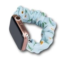 Fabric Apple Watch Band 42/44/45mm Strap Bracelet Elastic Band - Blue