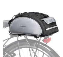 Wozinsky Bike Pannier Bag with Shoulder Strap 13L Black (WBB1BK)