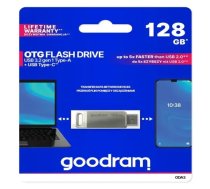 PENDRIVE 3.2 GOODRAM ODA3 SILVER 128GB TYPE-A+TYPE-C