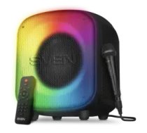 Skaļrunis Sven PS-555 Bluetooth TWS RGB 65W + Mikrofons