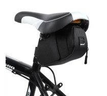Wozinsky small bicycle saddle bag 0.6 l black (WBB8BK black)
