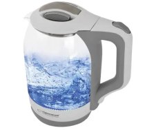 Esperanza EKK025W tējkanna 1.7L 1500W Korpuss no rūdīta stikla,Balta
