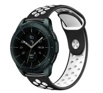 Beline pasek Watch 22mm Sport Silicone czarno-biały black|white box