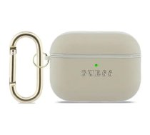 Case Guess Grained Classic Logo Hook for AirPods Pro 3 gold