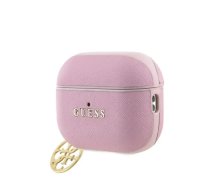 Guess Saffiano 4G Charm Case for AirPods Pro 2 Pink